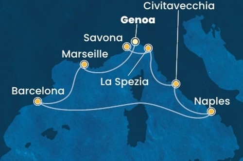 Cruise itinerary