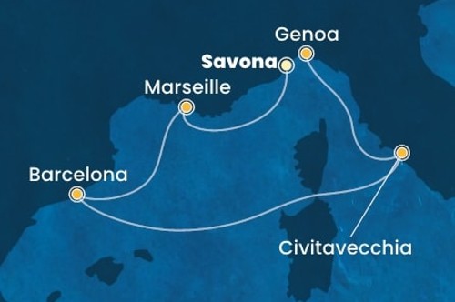 Cruise itinerary