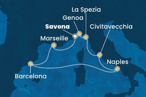 Cruise itinerary