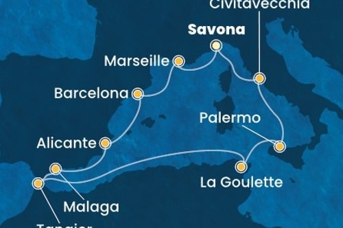 Cruise itinerary