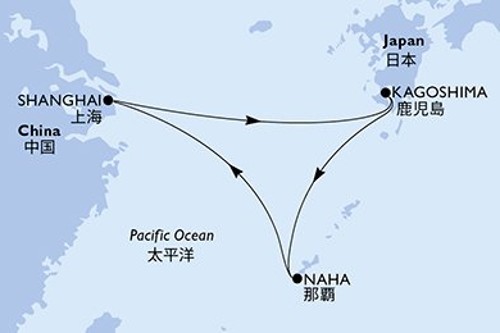 Cruise itinerary