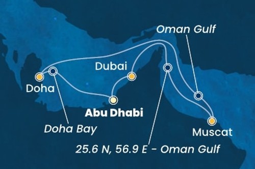 Cruise itinerary