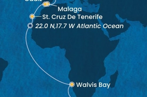 Cruise itinerary