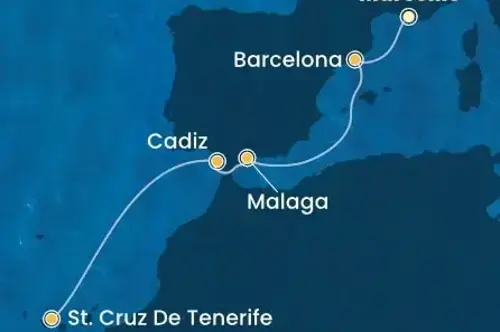 Маршрут круиза