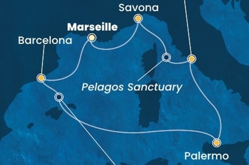 Cruise itinerary