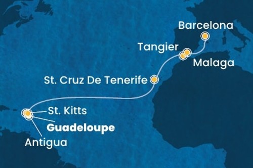 Cruise itinerary