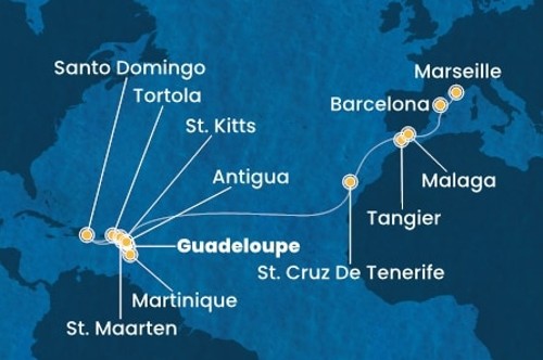 Cruise itinerary