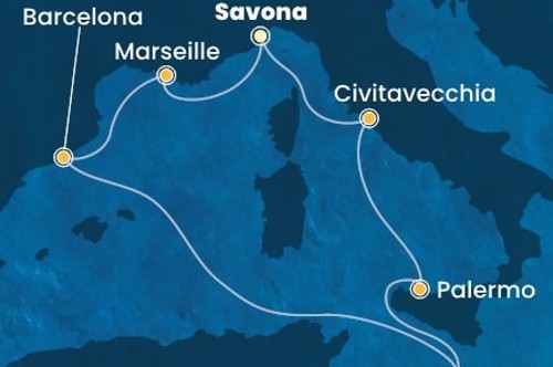 Cruise itinerary