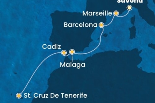 Cruise itinerary