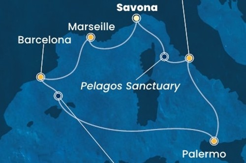 Cruise itinerary