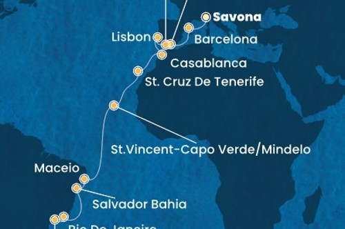 Cruise itinerary