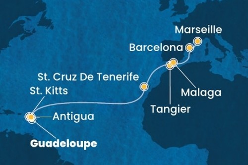Cruise itinerary