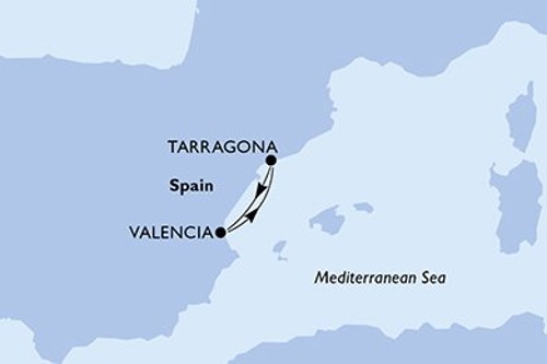 Cruise itinerary