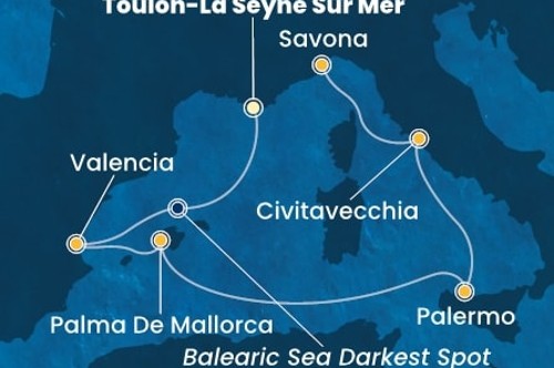 Cruise itinerary