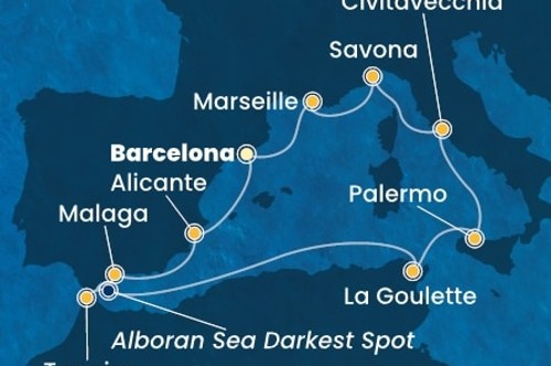 Cruise itinerary
