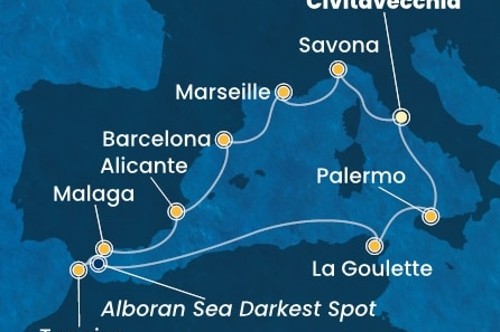 Cruise itinerary