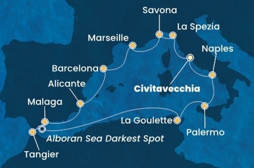 Cruise itinerary