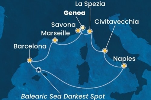 Cruise itinerary
