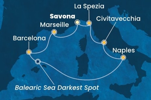 Cruise itinerary