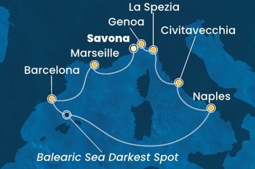 Cruise itinerary