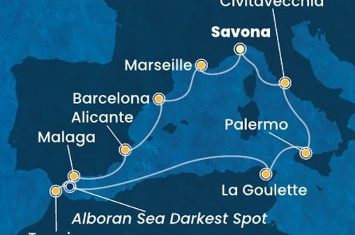 Cruise itinerary