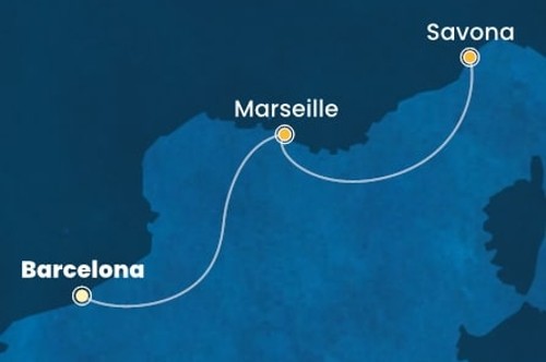 Cruise itinerary