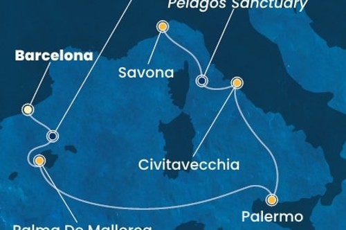 Cruise itinerary