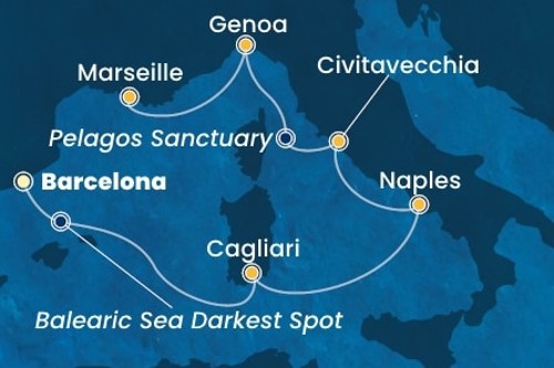 Cruise itinerary