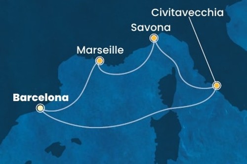 Cruise itinerary