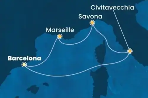 Маршрут круиза