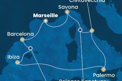Cruise itinerary