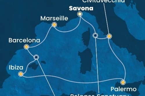 Cruise itinerary