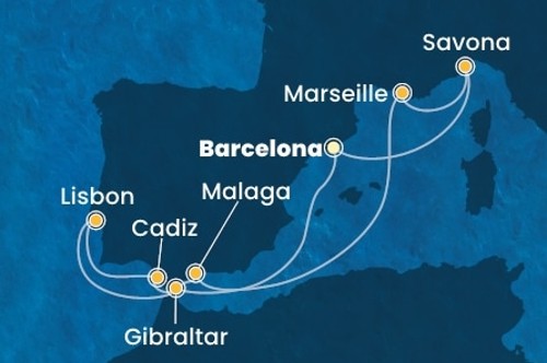 Cruise itinerary