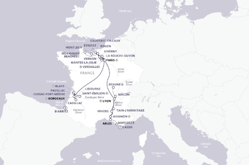 Cruise itinerary
