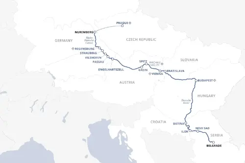 Маршрут круиза