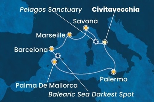 Cruise itinerary