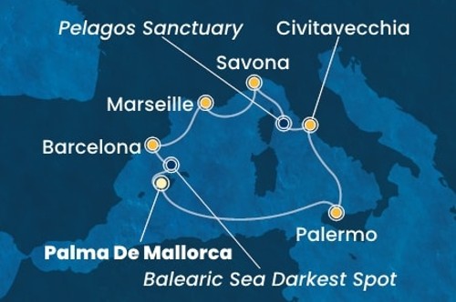 Cruise itinerary
