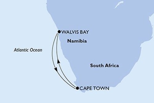 Cruise itinerary
