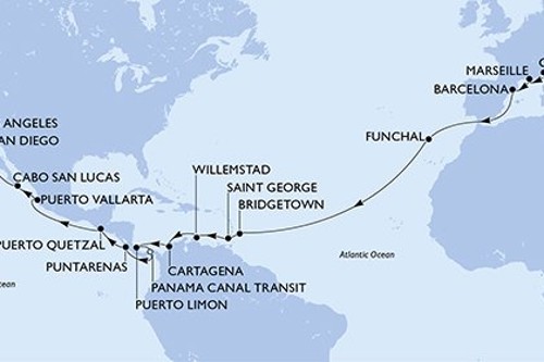 Cruise itinerary