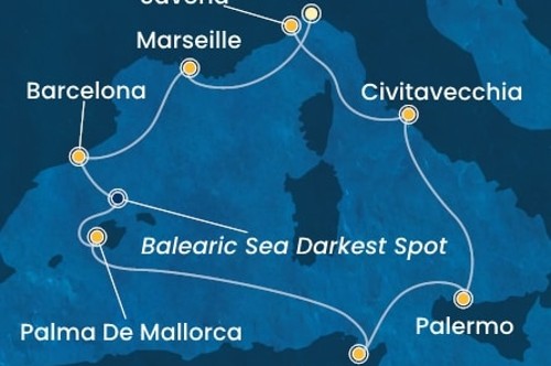 Cruise itinerary