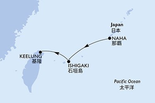 Cruise itinerary