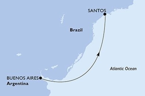 Cruise itinerary