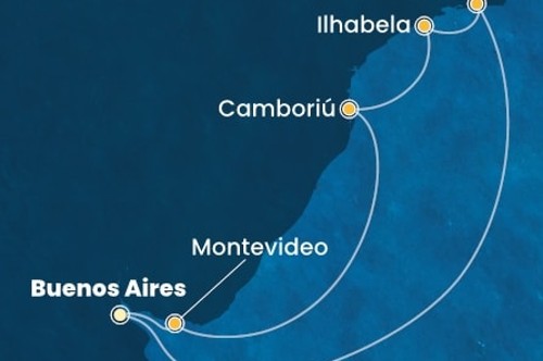 Маршрут круиза