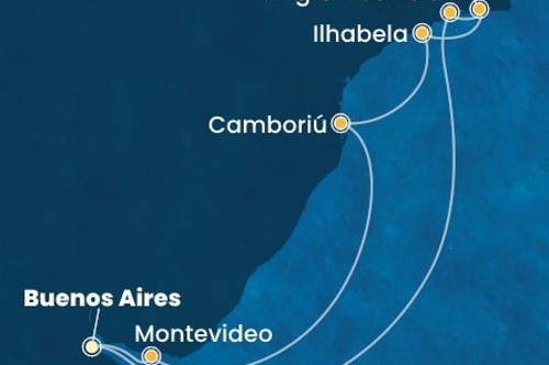 Маршрут круиза