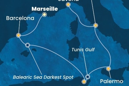 Маршрут круиза