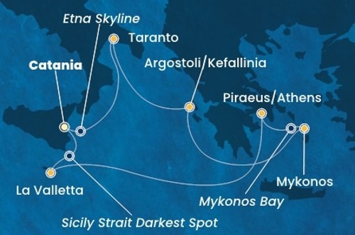 Маршрут круиза