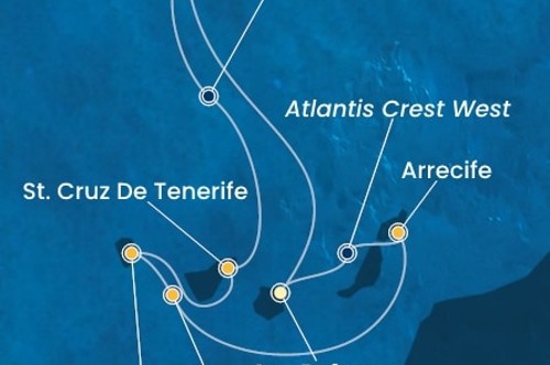 Маршрут круиза