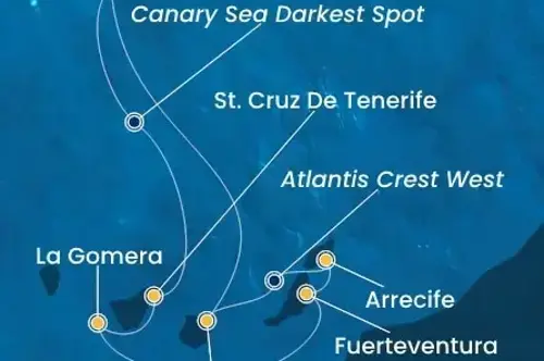 Маршрут круиза