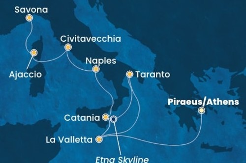 Маршрут круиза