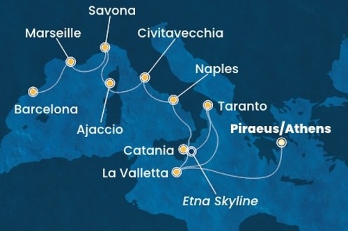 Маршрут круиза